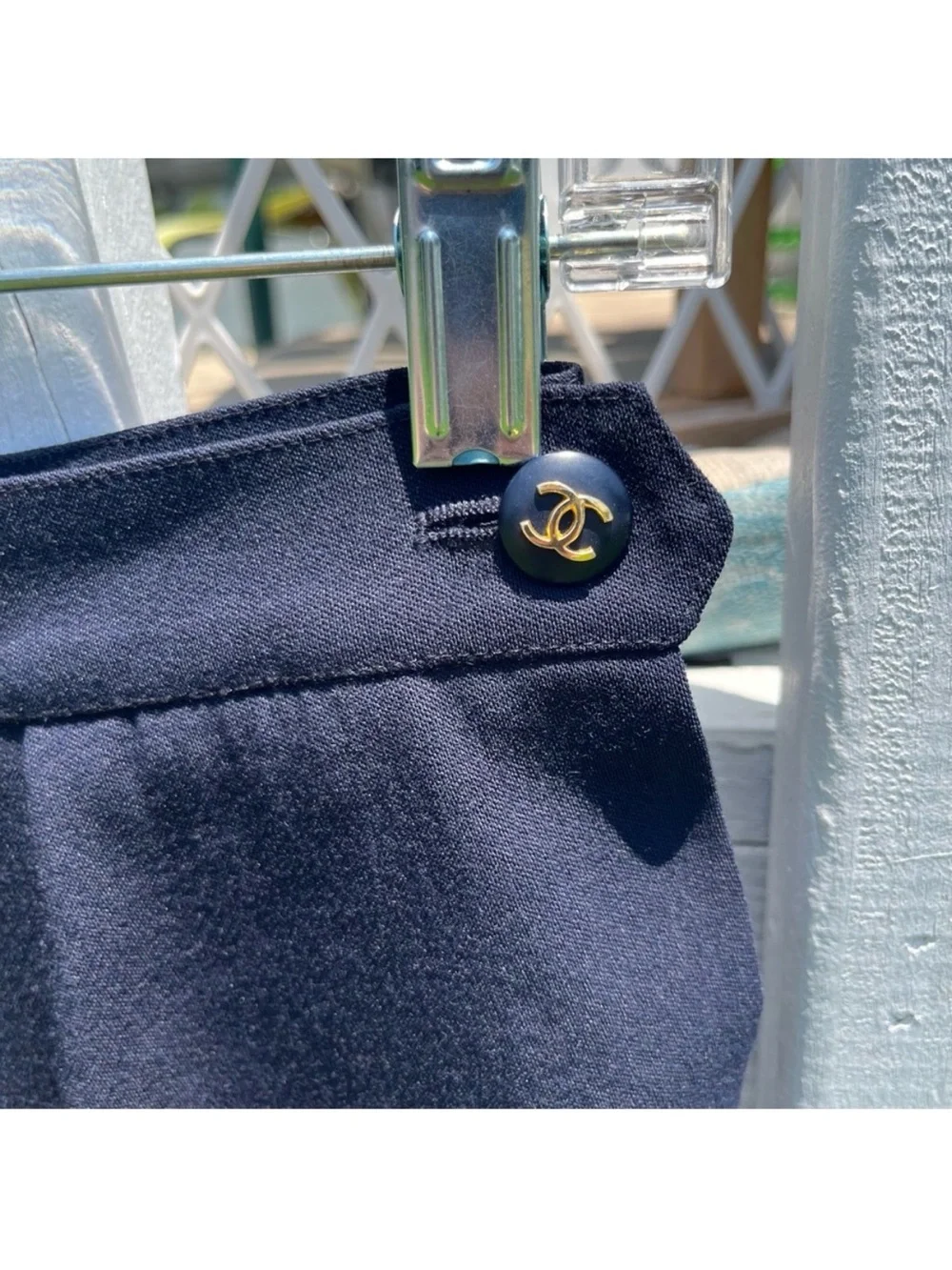 Chanel Wool /Silk Trousers